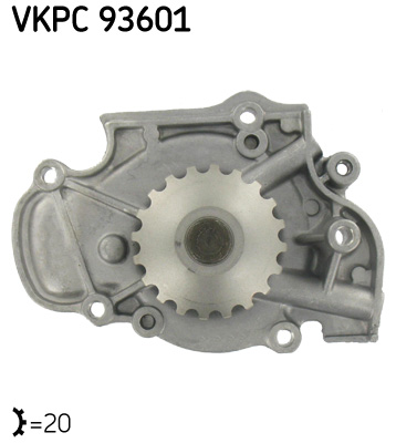 SKF Vízpumpa VKPC93601_SKF